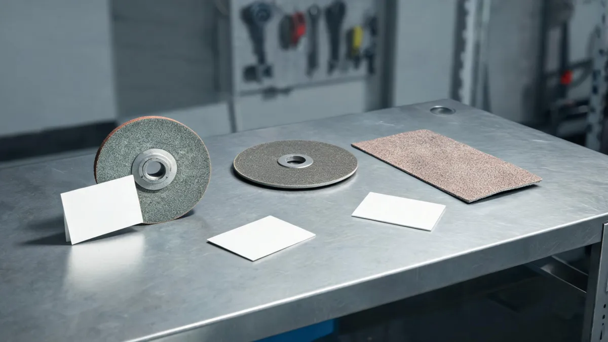 Abrasive article workbench