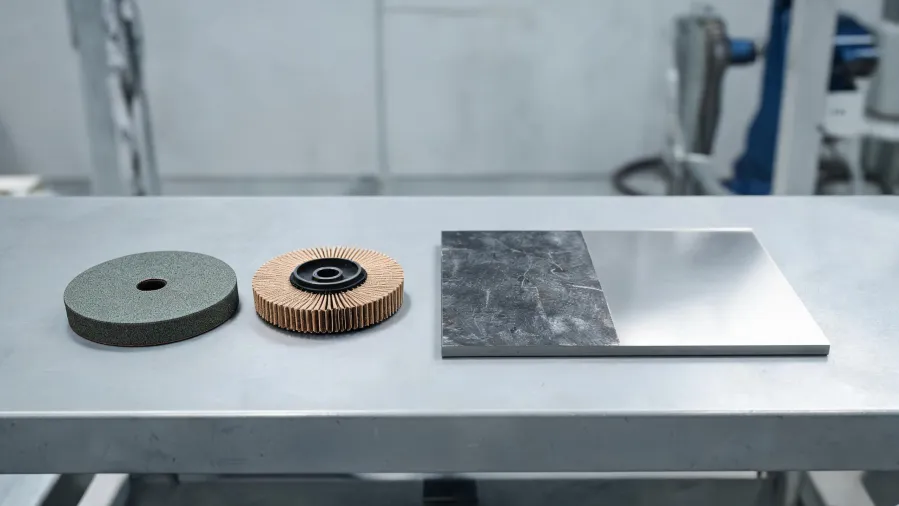 Abrasive article feature